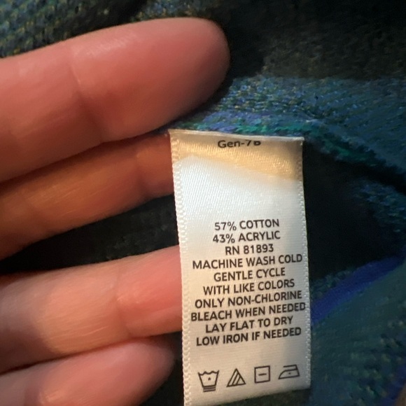 Isaac Mizrahi Live! Full Zip Sweater Cardigan Long Sleeve Multicolor Size XL EUC - Picture 4 of 7